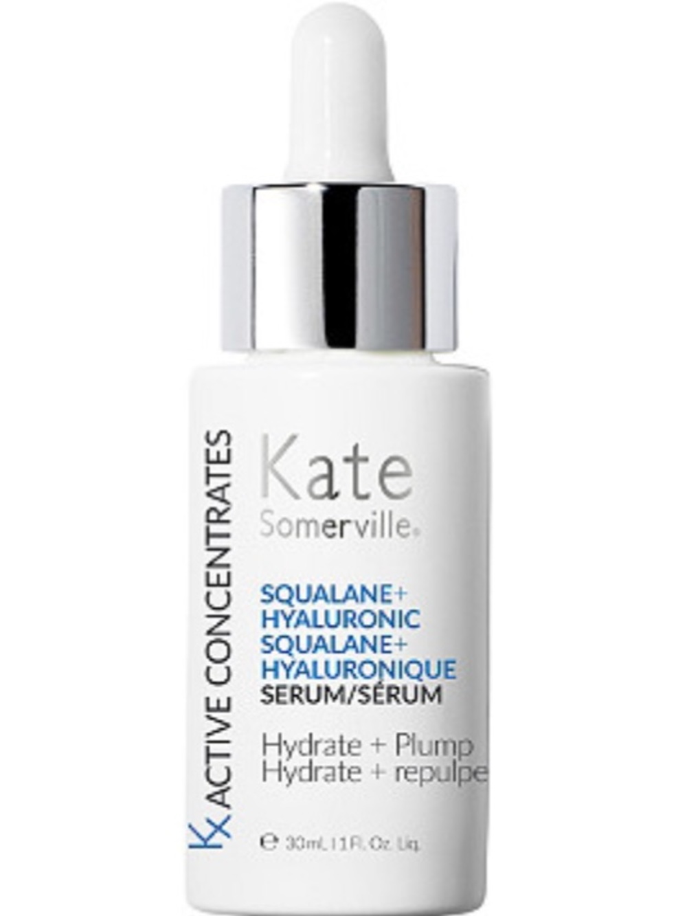 Kate Somerville White & Silver Squalane + Hyaluronic Serum